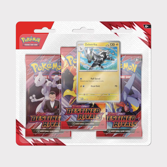 Pokémon TCG: Scarlet & Violet Destined Rivals 3-Pack Blister