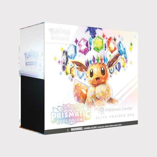 Pokémon TCG: Scarlet & Violet Prismatic Evolutions Pokémon Center Elite Trainer Box