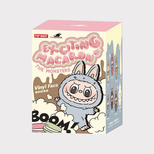 Pop Mart Labubu The Monsters Exciting Macaron Vinyl Plush Blind Box