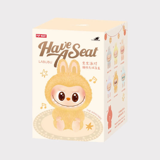 Pop Mart Labubu The Monsters Have A Seat Vinyl Plush Blind Box